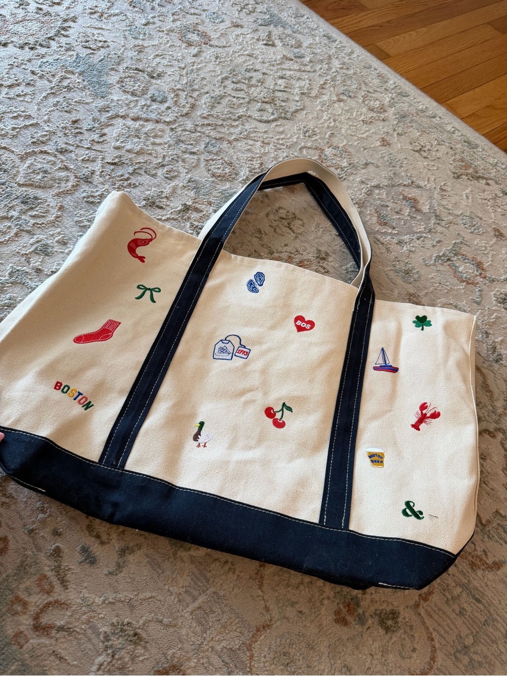 Boston Tote Bag! Alice & Wonder - Picture 4 of 8